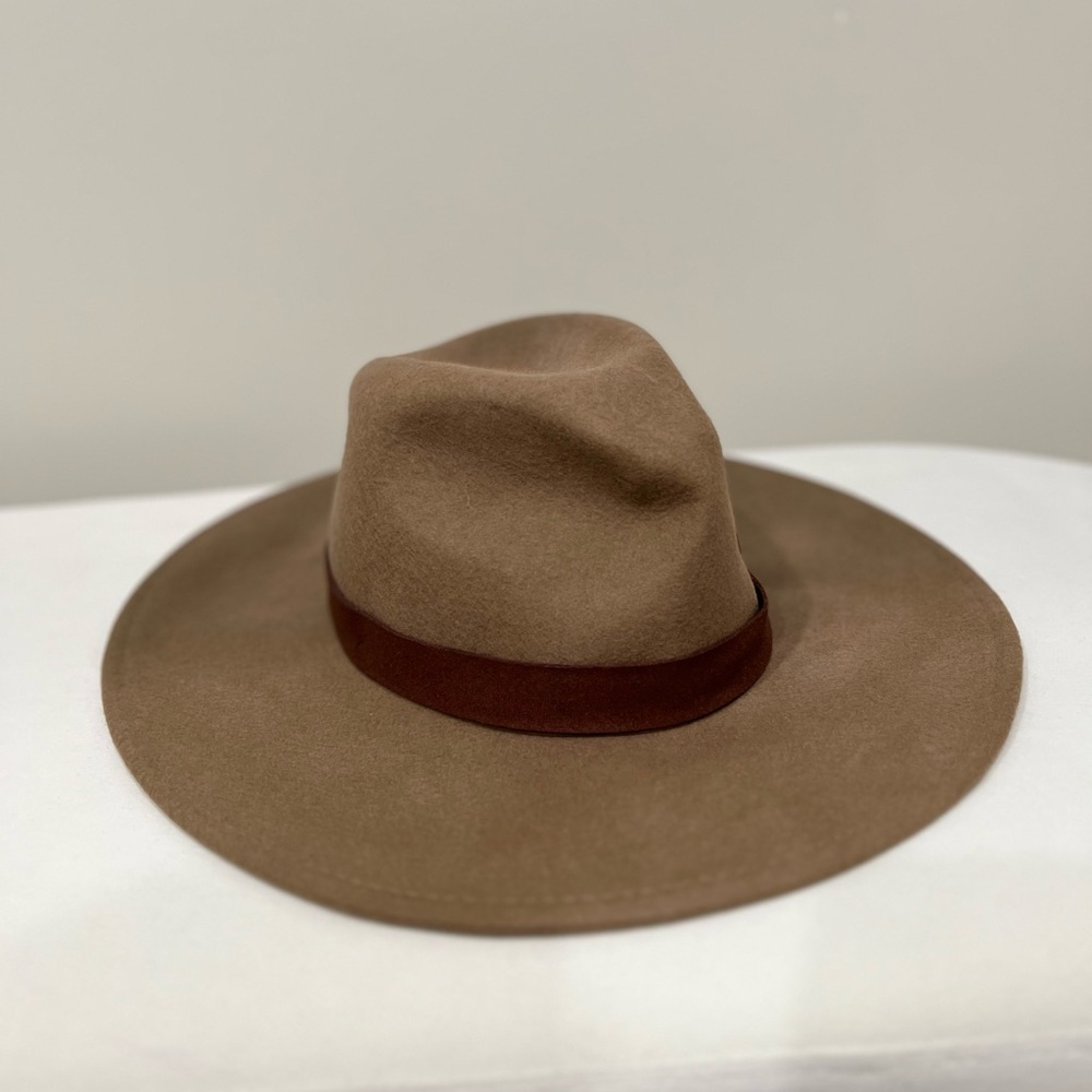 Halogen Tan Felt Hat